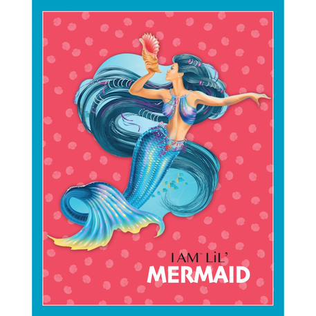 Puzzle I am lil' - sirène Multicolor 2 - vertbaudet enfant 