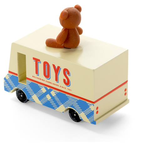 Van Teddy bear - bois de hêtre massif Multicolor 2 - vertbaudet enfant 
