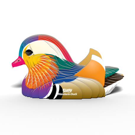 Puzzle 3d - canard mandarin Multicolor 2 - vertbaudet enfant 