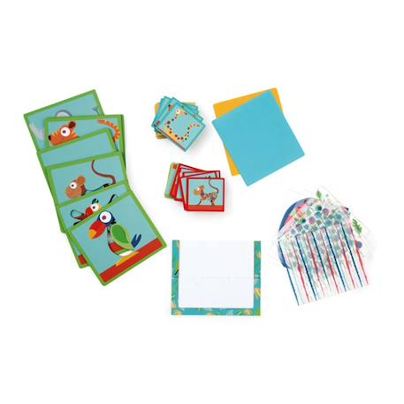 Jeu éducatif Pyjama Party – Observation, couleurs et logique Multicolor 2 - vertbaudet enfant 