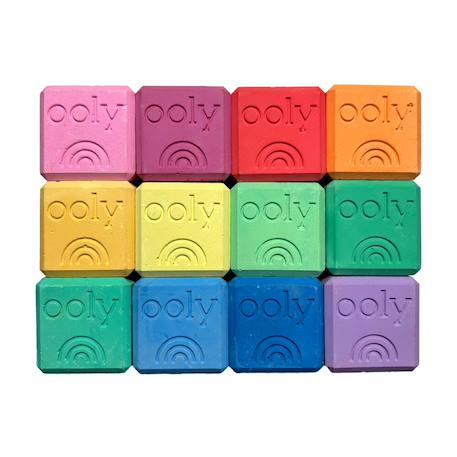 Craies empilables pour extérieur – Set de 12 couleurs lavables Multicolor 2 - vertbaudet enfant 