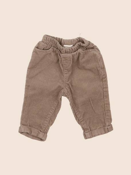 Pantalon - 3 mois Marron 1 - vertbaudet enfant 