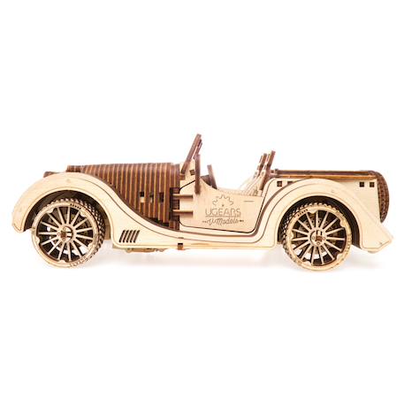 Maquette mécanique en bois à construire avec moteur V8 et transmission 3 vitesses Brown 2 - vertbaudet enfant 