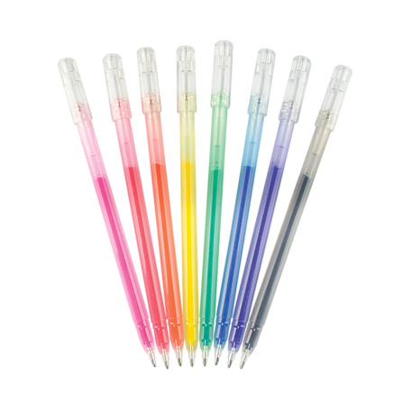 Stylos gel pailletés Radiant Writers – Set de 8 couleurs scintillantes Multicolor 2 - vertbaudet enfant 
