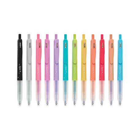 Stylos gel pailletés Oh My Glitter! – Set de 12 couleurs rétractables Multicolor 2 - vertbaudet enfant 