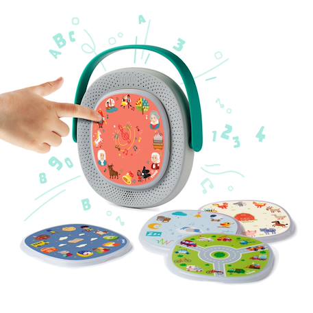 Le lecteur audio éducatif et interactif pour enfants de 2 à 6 ans Multicolor 2 - vertbaudet enfant 