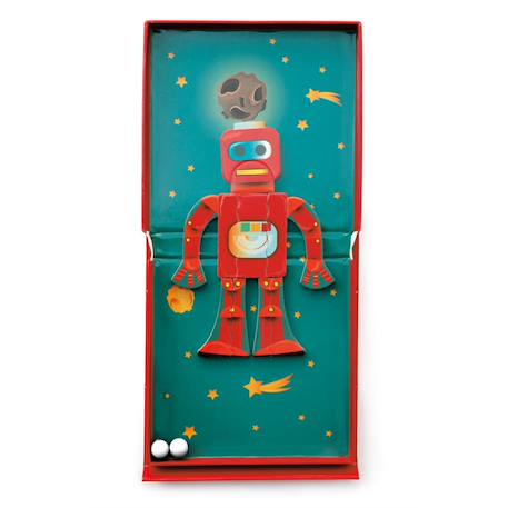 Puzzle magnétique - robot Multicolor 2 - vertbaudet enfant 