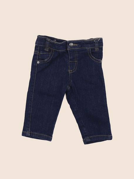 Jean - 6 mois Bleu 1 - vertbaudet enfant 