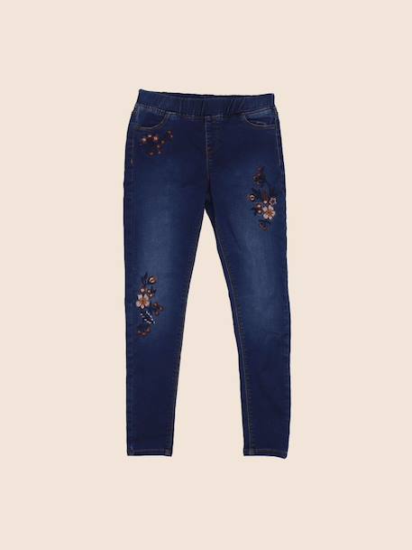 Jegging - 12 ans Bleu 1 - vertbaudet enfant 