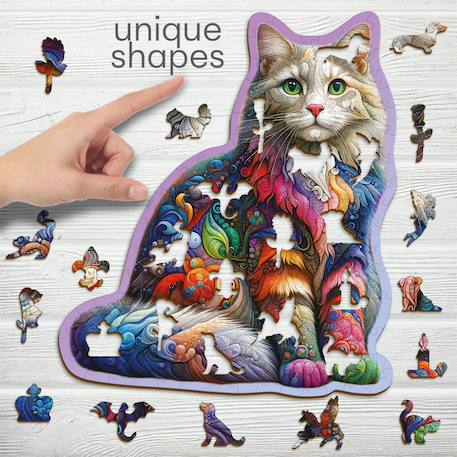 Puzzle chat - soft cat 150 pièces Multicolor 2 - vertbaudet enfant 