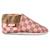 Chaussons bébé cuir souple damier Rose 1 - vertbaudet enfant 