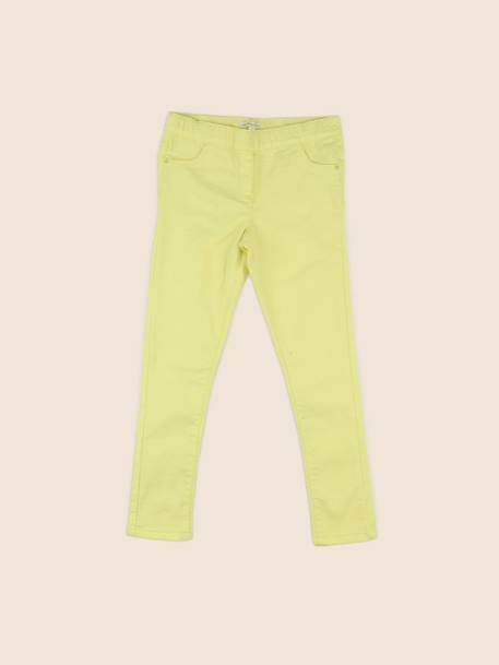 Jegging  fluo - 9 ans Jaune 1 - vertbaudet enfant 