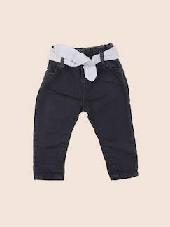 Seconde main-Fille-Pantalon-Jean - 6 mois