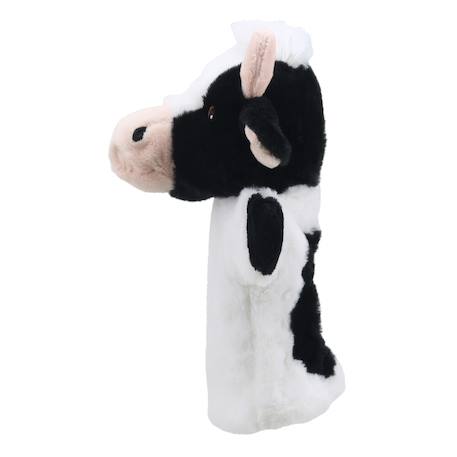 Marionnette Vache écologique ECO Puppet Buddies – Jeu d’imagination pour enfants Black;white 2 - vertbaudet enfant 