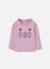 T-shirt fille maille broderie vases fleurs Rose 1 - vertbaudet enfant 