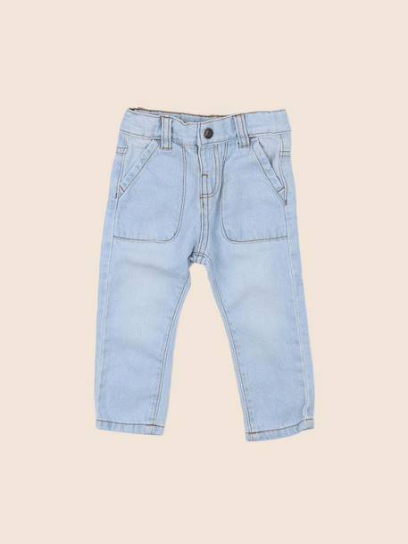 Jean - 6 mois Bleu 1 - vertbaudet enfant 