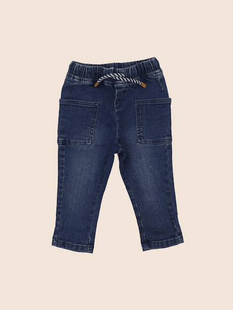 Jegging - 9 mois Bleu 1 - vertbaudet enfant 