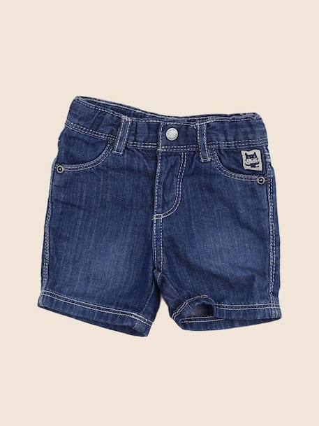 Short - 3 mois Bleu 1 - vertbaudet enfant 