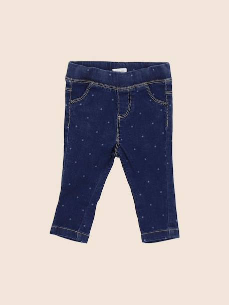 Jegging - 6 mois Bleu 1 - vertbaudet enfant 