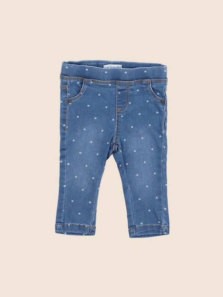 Jegging - 6 mois Bleu 1 - vertbaudet enfant 
