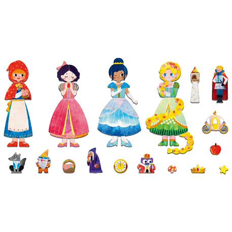 Boïte de puzzle magnétique - contes de fées Multicolor 2 - vertbaudet enfant 