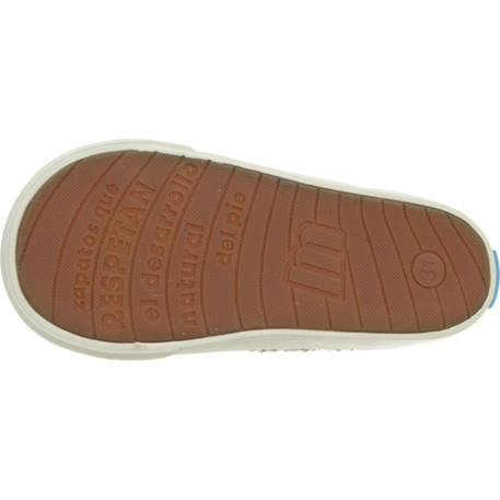 Sneakers filles synthétique fermeture éclair barefoot Mottle brown+Pink 10 - vertbaudet enfant 