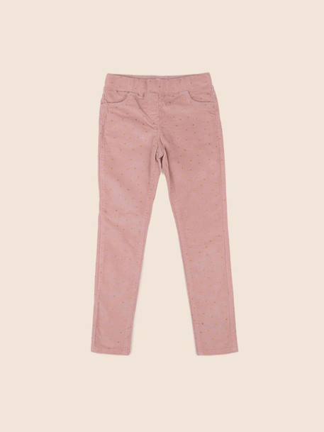 Jegging - 9 ans Rose 1 - vertbaudet enfant 