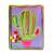 Kit créatif lamas – Totally Deco! String & Pompoms Art Set Multicolor 2 - vertbaudet enfant 