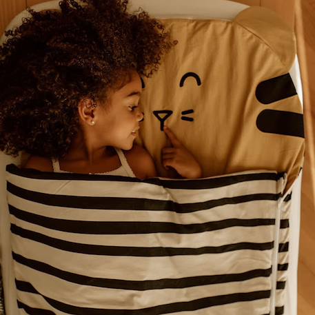 Sac de couchage tigre (7-10 ans) Beige 4 - vertbaudet enfant 