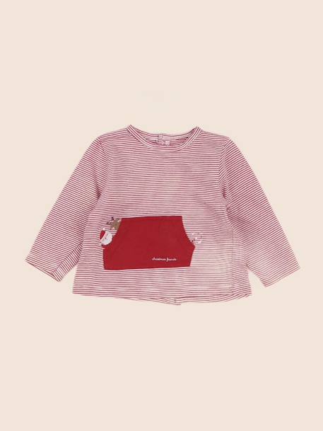Tee-shirt - 9 mois Rouge 1 - vertbaudet enfant 