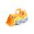 Camion de chantier écologique avec figurine – jouet robuste en plastique recyclé Orange;yellow 2 - vertbaudet enfant 