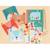 Kit papier de lettre - mes amis Multicolor 2 - vertbaudet enfant 