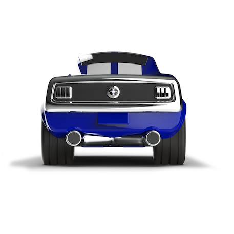 Véhicule jouet - Ford Mustang Black+Blue+Red 6 - vertbaudet enfant 