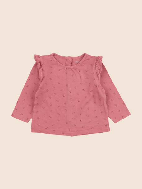 Tee-shirt - 9 mois Rose 1 - vertbaudet enfant 
