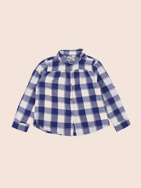 Blouse - 5 ans Bleu, argent 1 - vertbaudet enfant 
