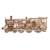 Poudlard Express – Maquette en bois Harry Potter à construire, train mécanique 3D Brown 2 - vertbaudet enfant 