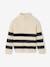 Pull col montant garçon blanc chiné 1 - vertbaudet enfant 