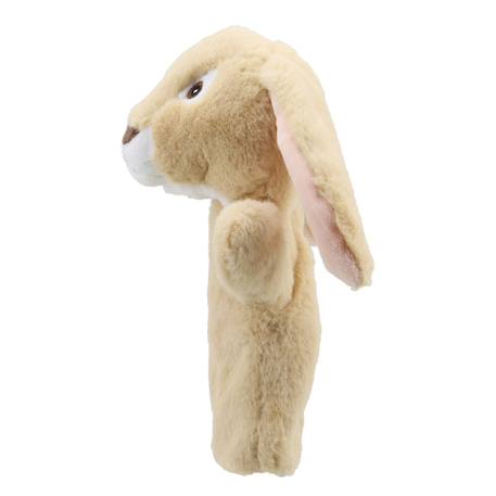 Marionnette Lapin écologique ECO Puppet Buddies – Jeu d’imagination pour enfants Brown 2 - vertbaudet enfant 