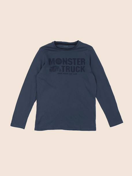 Tee-shirt - 12 ans Bleu 1 - vertbaudet enfant 