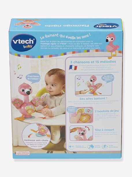 Flamingo rigolo rose 4 - vertbaudet enfant 