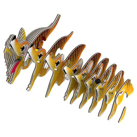 Puzzle 3d - tigre de tasmanie Brown 2 - vertbaudet enfant 