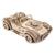 Voiture de course Drift Cobra en bois à construire – maquette mécanique 3D inspirée des muscle cars américaines Brown 2 - vertbaudet enfant 