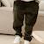 Pantalon garçon en velours côtelé pistache Vert 6 - vertbaudet enfant 