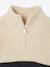Pull col montant garçon blanc chiné 3 - vertbaudet enfant 