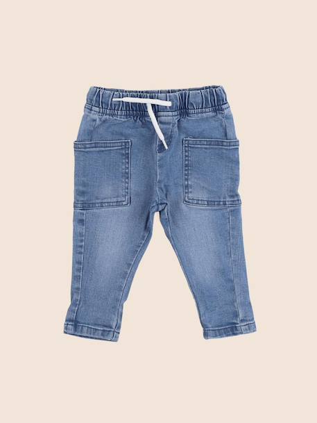 Jean - 9 mois Bleu 1 - vertbaudet enfant 