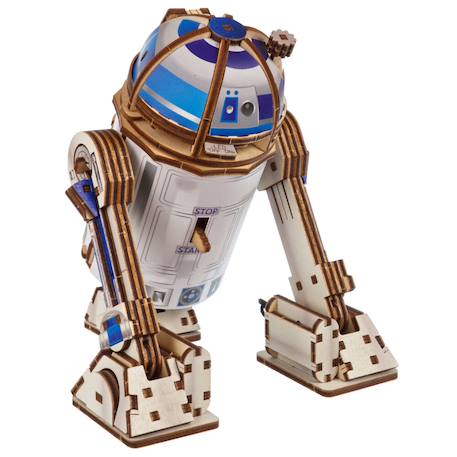 Maquette Star Wars à construire – R2-D2 avec projecteur LED et mouvement mécanique Multicolor 2 - vertbaudet enfant 