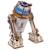 Maquette Star Wars à construire – R2-D2 avec projecteur LED et mouvement mécanique Multicolor 2 - vertbaudet enfant 
