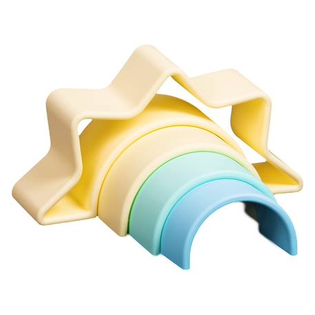 Jeux d'éveil à empiler - Soleil Multicolor 2 - vertbaudet enfant 