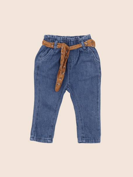 Jean - 6 mois Bleu 1 - vertbaudet enfant 