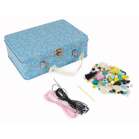 Kit créatif bijoux en bois – activité manuelle dès 6 ans Multicolor 2 - vertbaudet enfant 